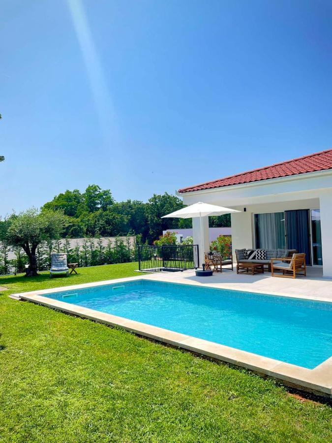 Villa Destiny Nedescina, Istrien, Kroatien Eksteriør bilde